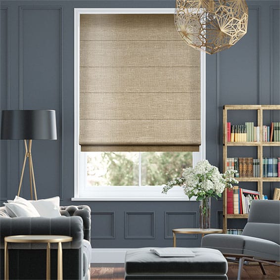 Rèm cửa roman cản sáng tuyệt đối mã D025